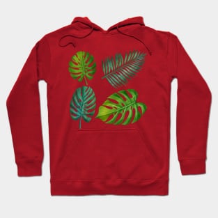 Tropical Leaves Hoodie